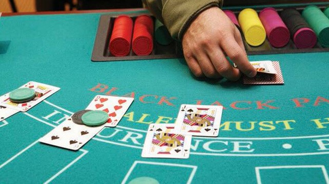 二十一點分牌加倍